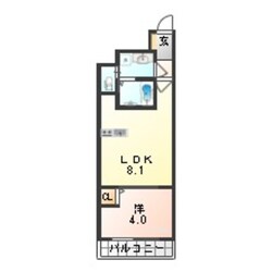 加美駅 徒歩7分 3階の物件間取画像